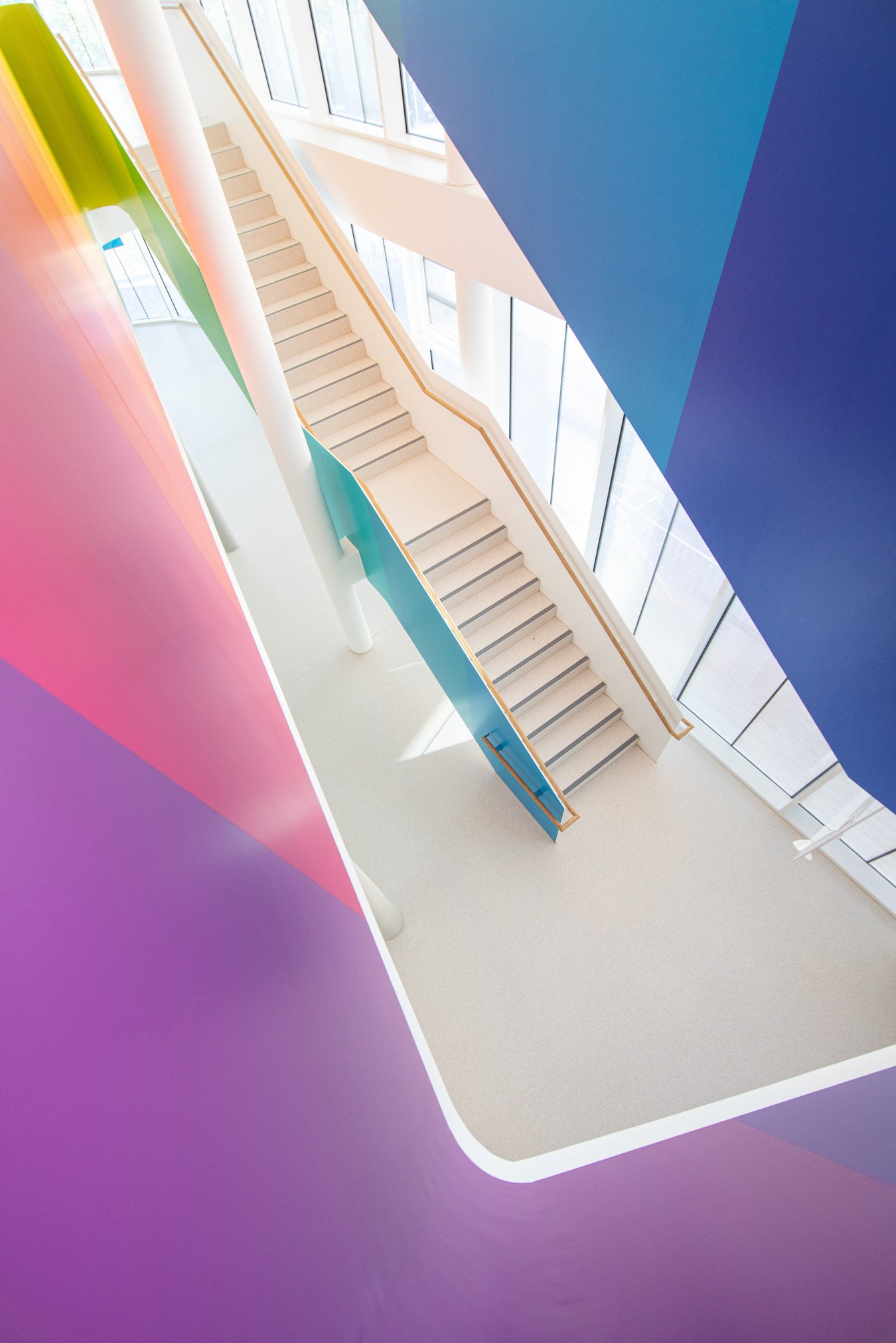 UKR, Universitätsklinikum Regensburg, Treppenhaus, B5