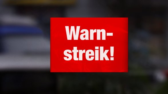Warnstreik der Gewerkschaft ver.di am UKR